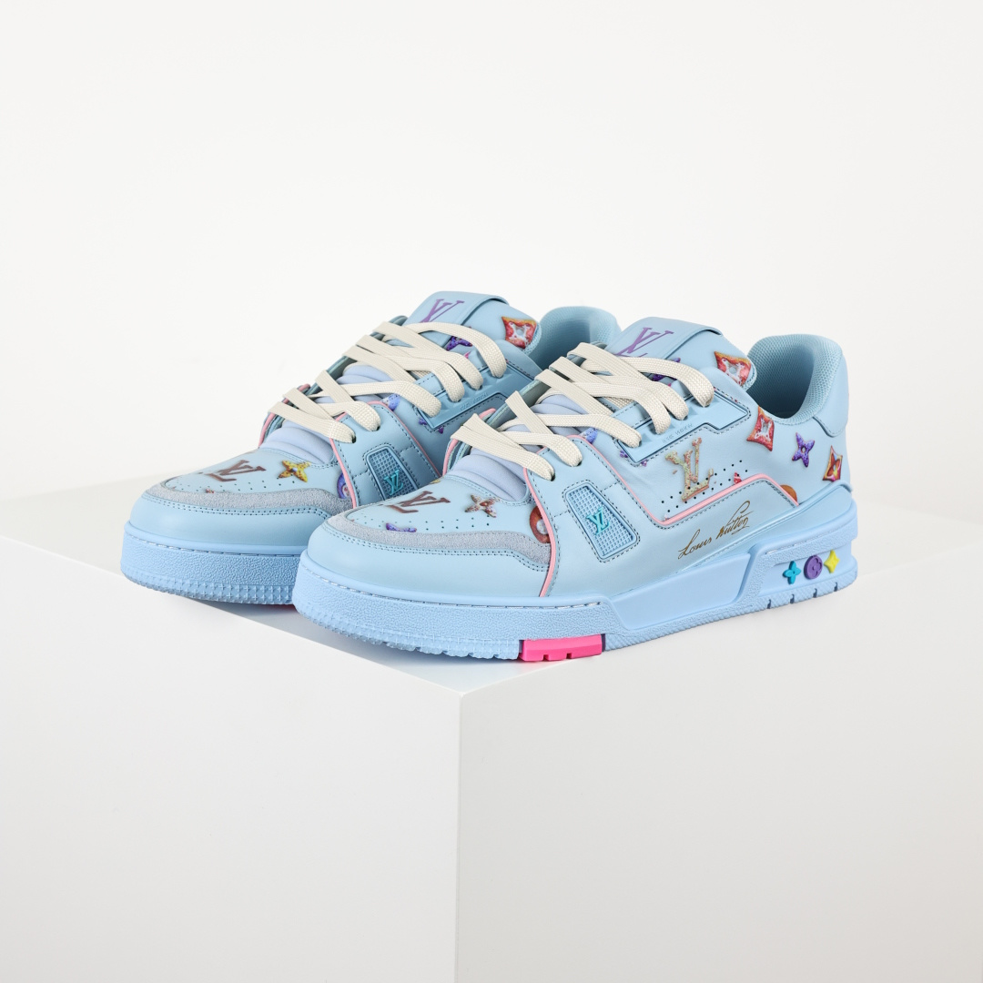 Tênis LV Trainer Azul (X1)