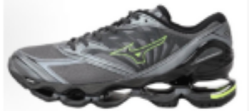 Tênis Mizuno GK Wave Prophecy LS Preto Prata Verde D1GA333709