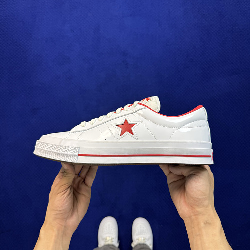 Tênis Converse HP One Star Ox Branco Vermelho 167326C
