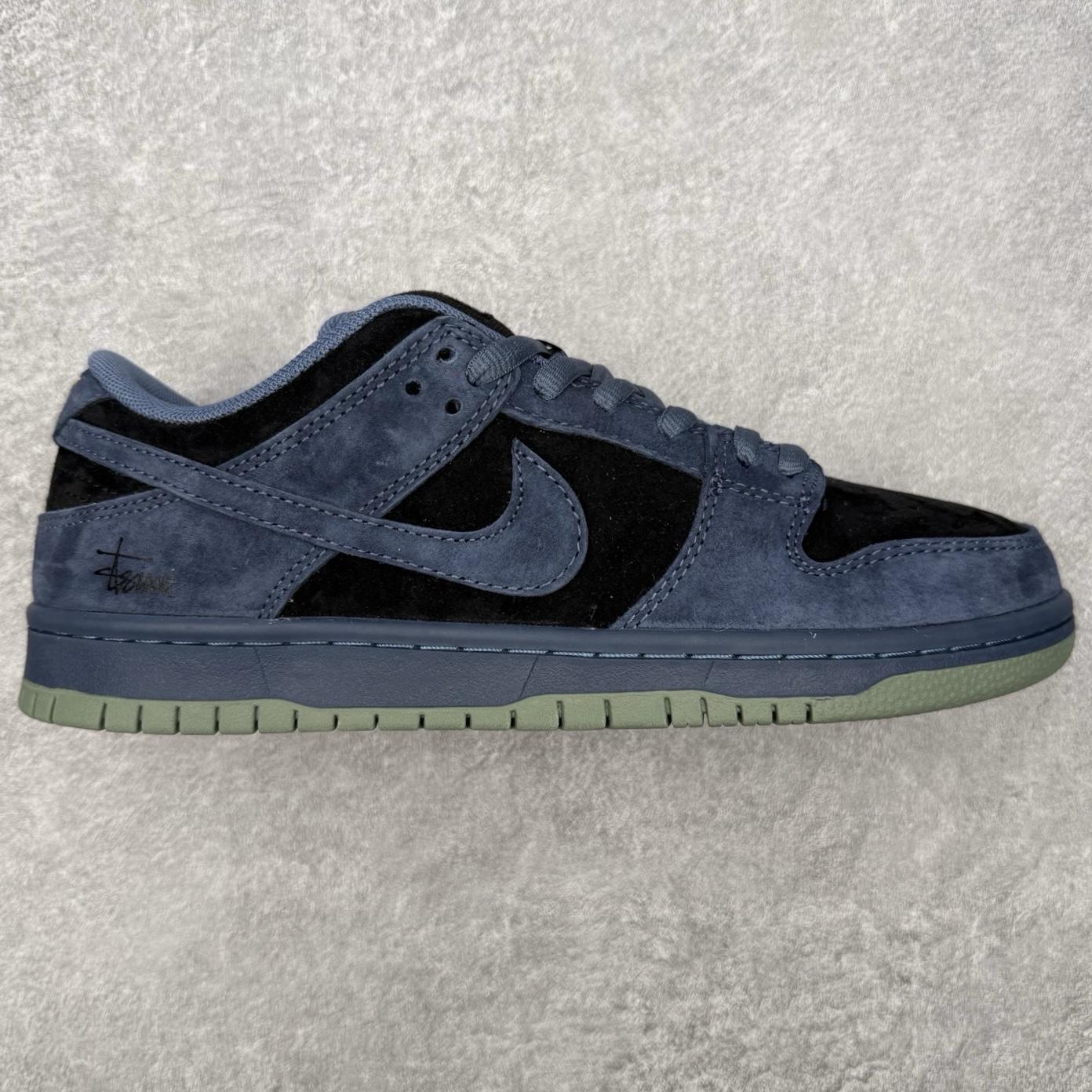 Tênis Dunk Carvao Azul Musgo Verde (F)