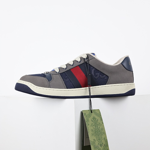 Tênis Gucci X1 Gucc1 Azul Cinza