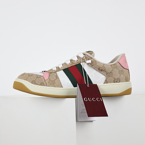 Tênis Gucci X1 Gucc1 Amêndoa Rosa