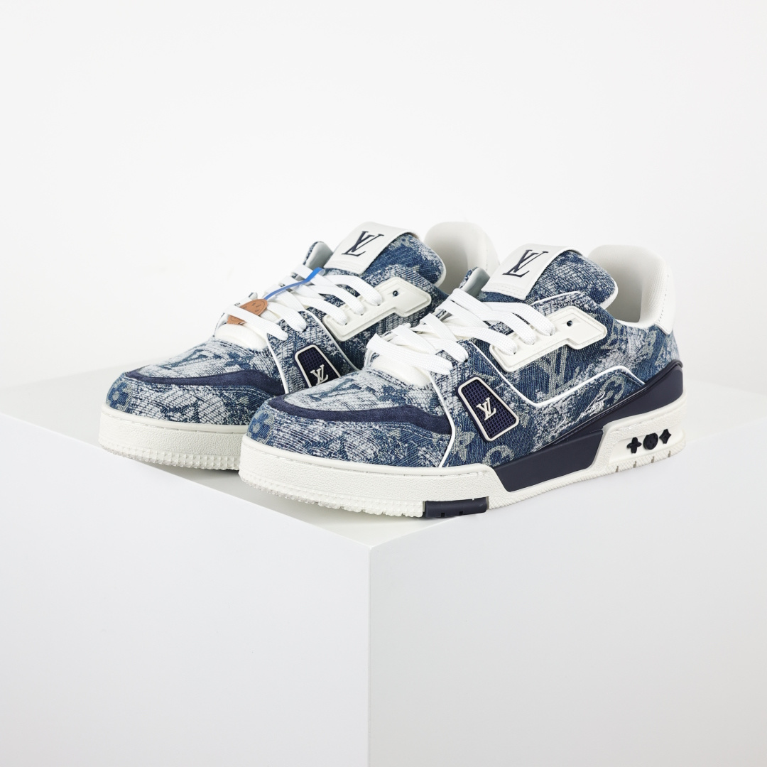 Tênis LV Trainer Jeans (X1)