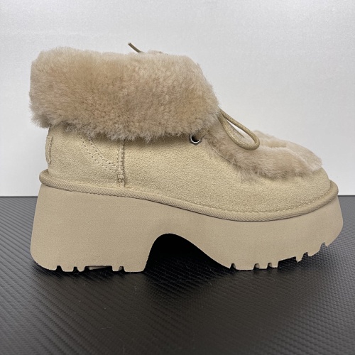 Tênis Ugg Top U-G-G Bege 1171532–MDSD