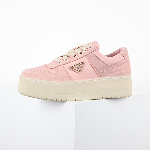 Tênis Prada PD Downtown Bold Rosa