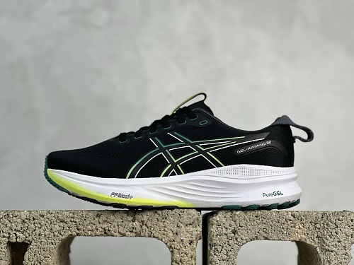 Tênis Asics Gel-Kayano 32 Preto Verde Amarelo 1011C052-003