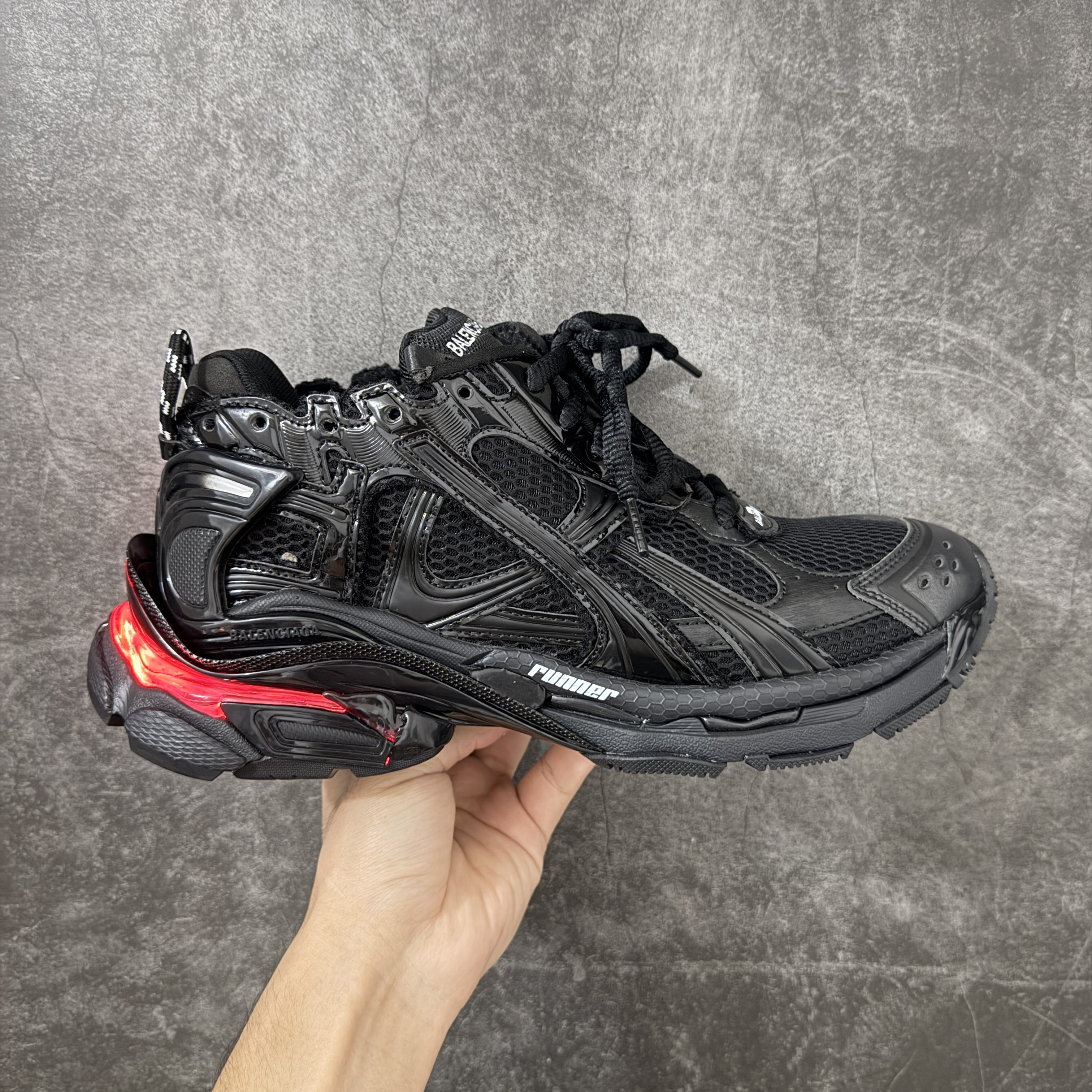 Tênis Balenciaga XA Runner7.5 Preto 1000