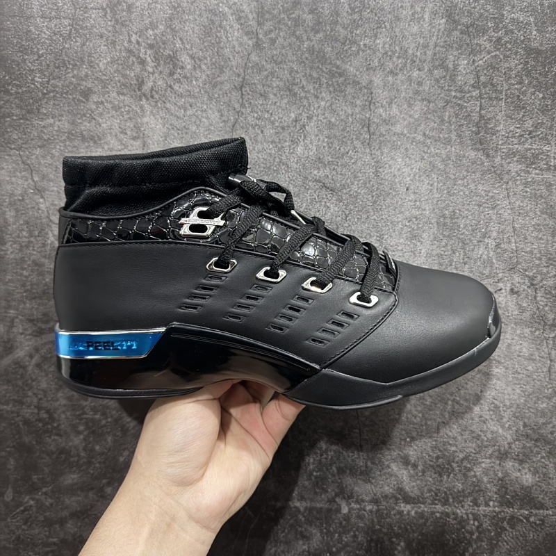 Tênis Air Jordan 17 303891-004 Black Cat (DGC)