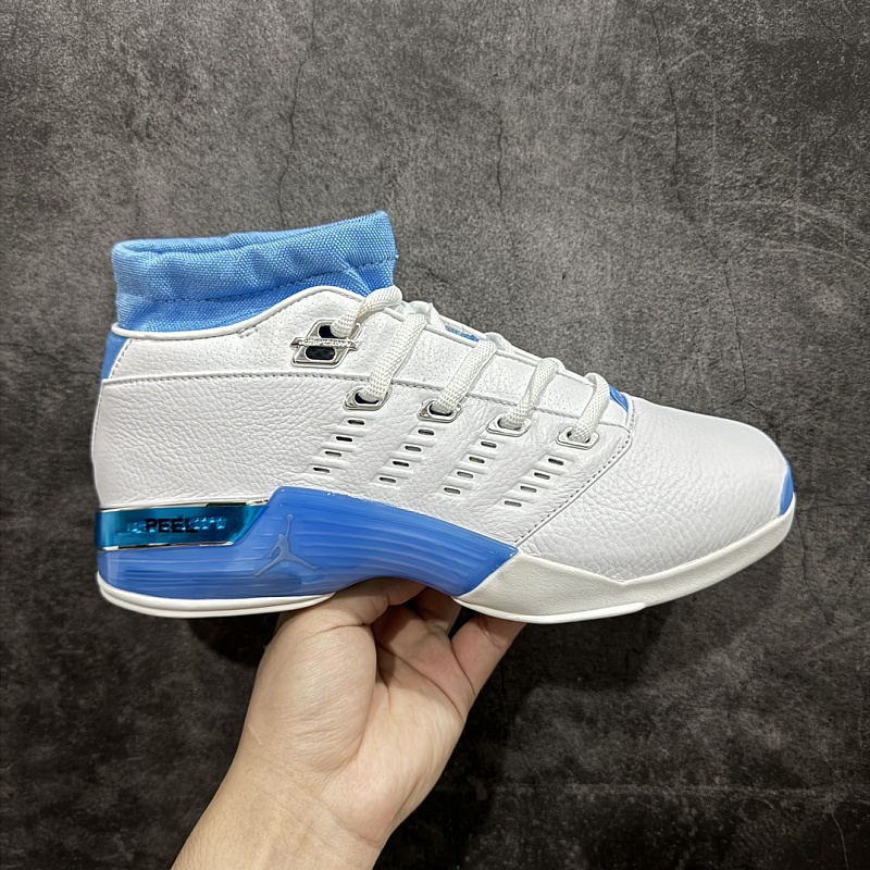 Tênis Air Jordan 17 FJ0395-101 Branco e Azul (DGC)