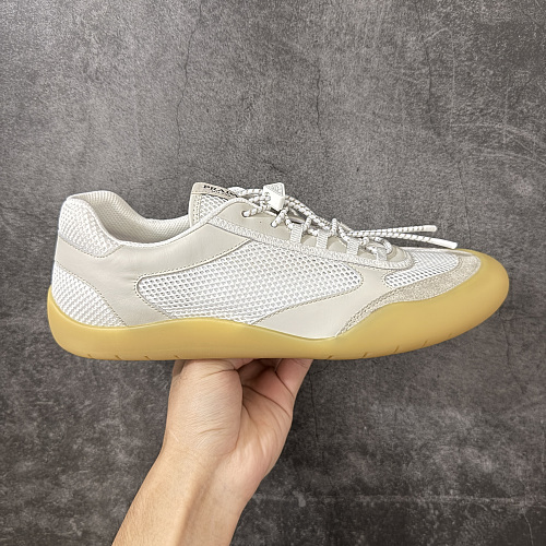 Tênis Prada A+ PD Speedrock Rosa Branco Amarelo