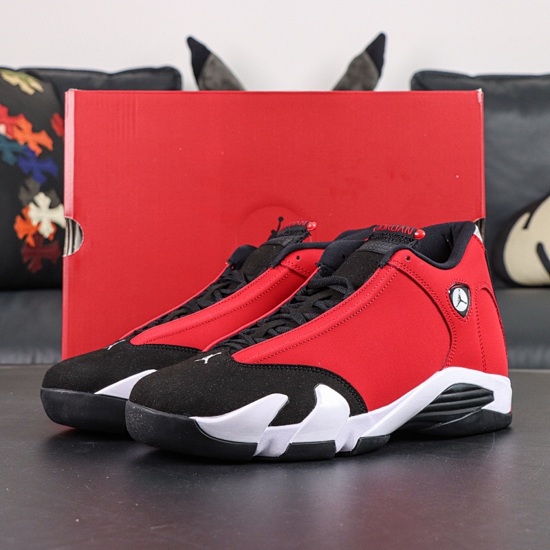 Tênis Air Jordan 14 Preto e Vermelho
