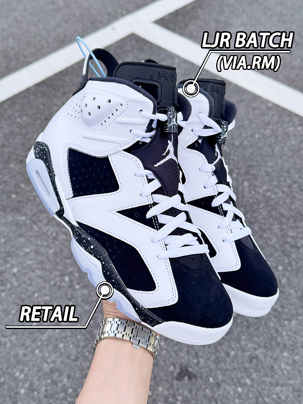 Tênis AIR JORDAN 6 CT8529-108 Preto e Branco (LJR)
