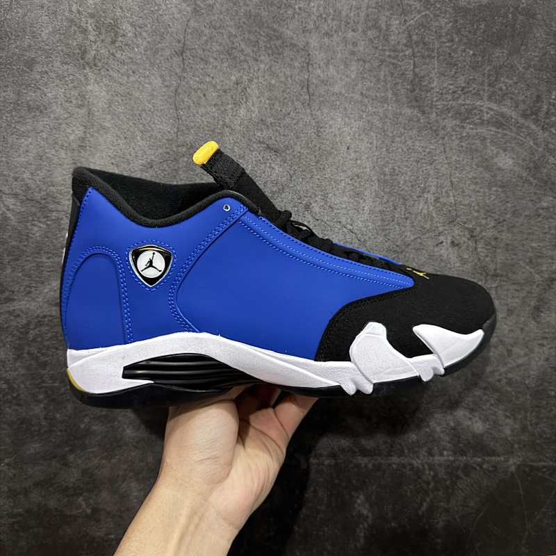 Tênis Air Jordan 14 Preto e Azul
