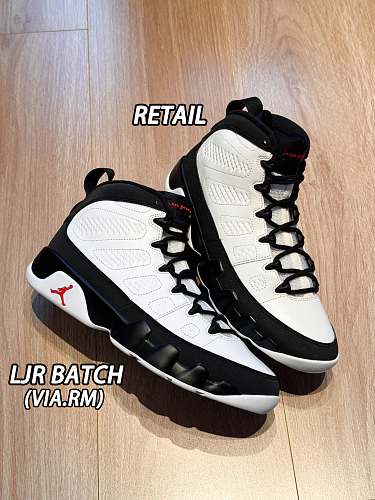 Tênis IMPORTADOS IX6179-100 Air Jordan 9 Space Jam (LJR)