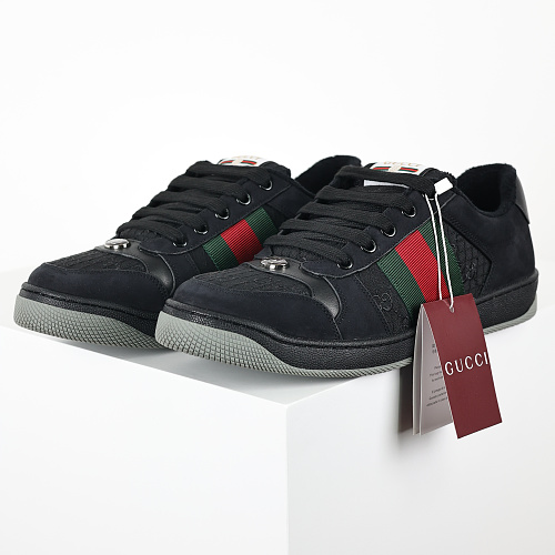 Tênis Gucci X1 Gucc1 Preto Verde