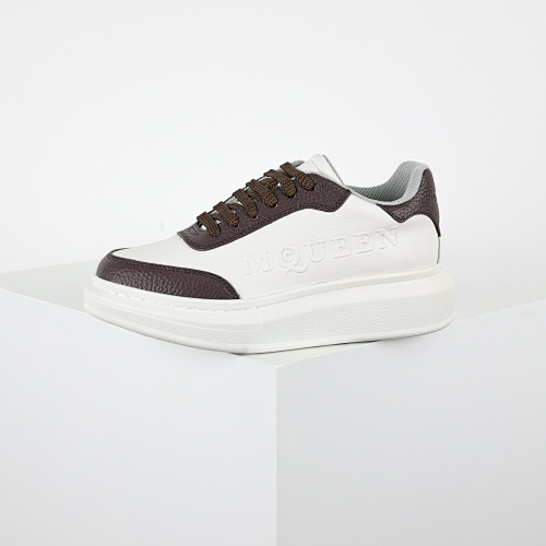Tênis Alexander Mcqueen X1 Branco Marrom