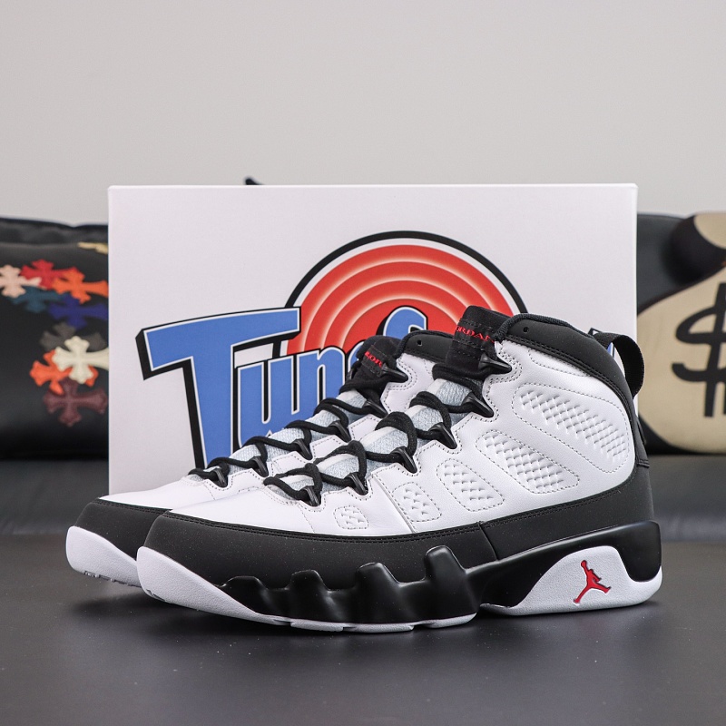 Tênis IX6179-100 Air Jordan 9 Space Jam (Y3)